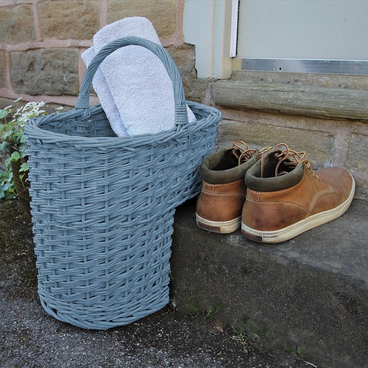 Stair Wicker Basket