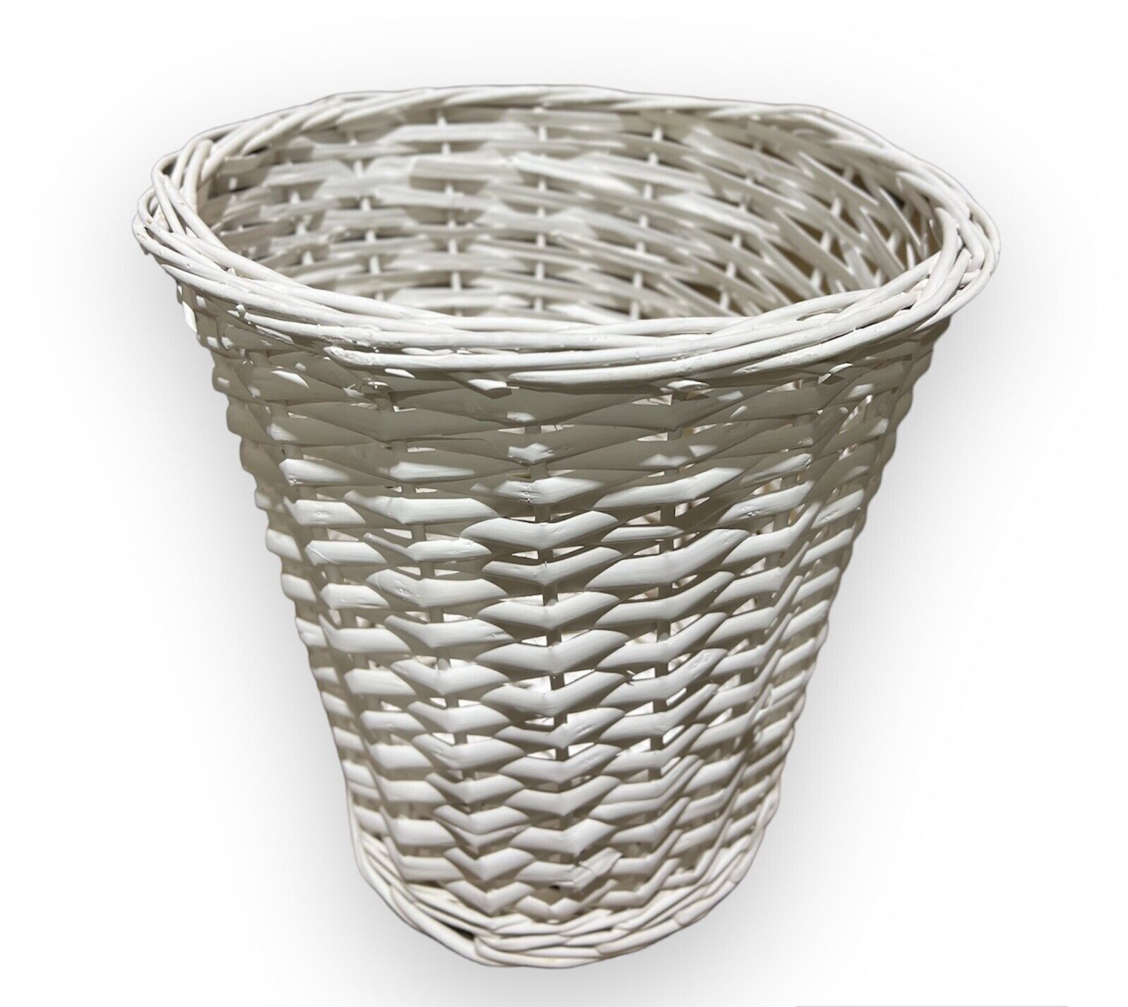 Wicker Dustbin