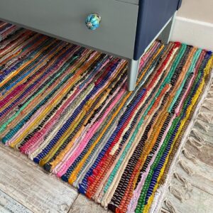 Red Chindi Rug