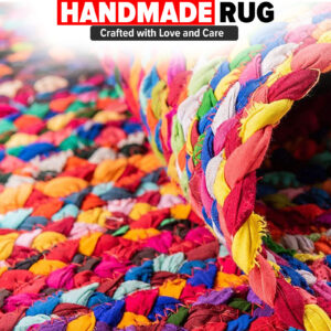 Round Multi Coloured Chindi