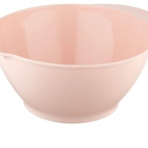 Pink Plastic Mixing Bowl with Measuring Marks 3500ml