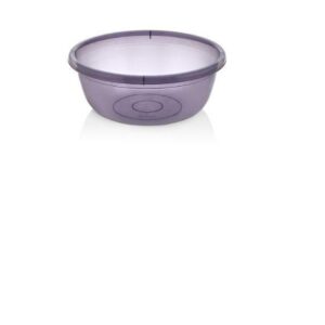 Purple Tint Plastic Mixing Bowl 3L