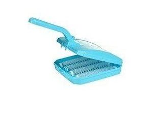 Blue Handheld Vegetable & Garlic Chopper